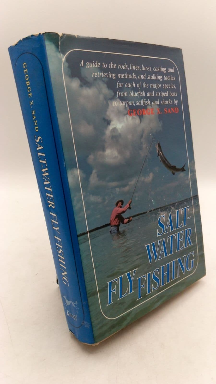 salt-water fly fishing by George X. Sand - front cover