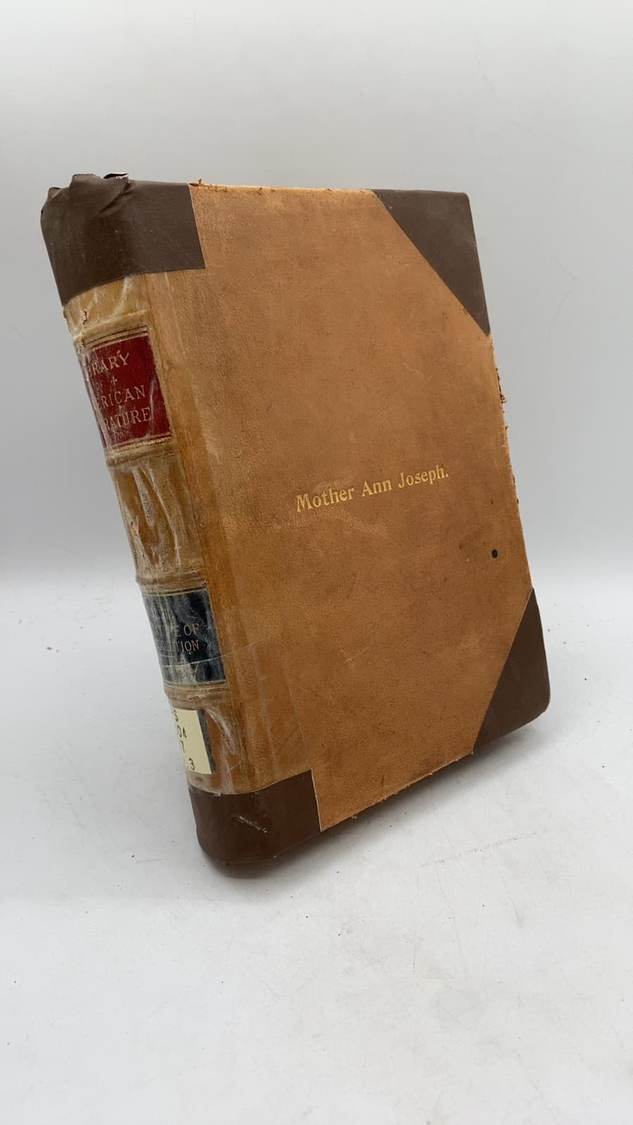 A Library of American Literature by Edmund Clarence Stedman and Ellen Mackay Hutchinson - front cover