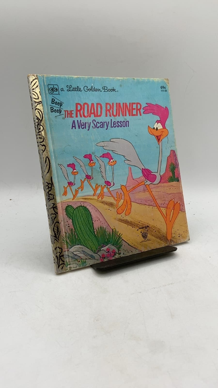 The Road Runner: A Very Scary Lesson by Russell K. Schroeder - front cover