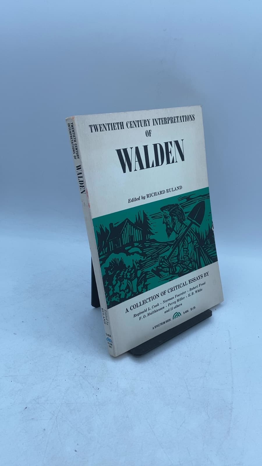 Twentieth Century Interpretations of Walden by Richard Ruland - front cover
