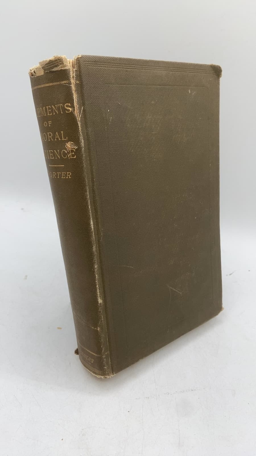 The Elements of Moral Science by Noah Porter, D.D., LL.D. - front cover