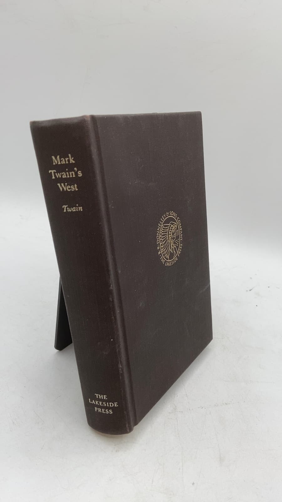 Mark Twain's West by Mark Twain - front cover