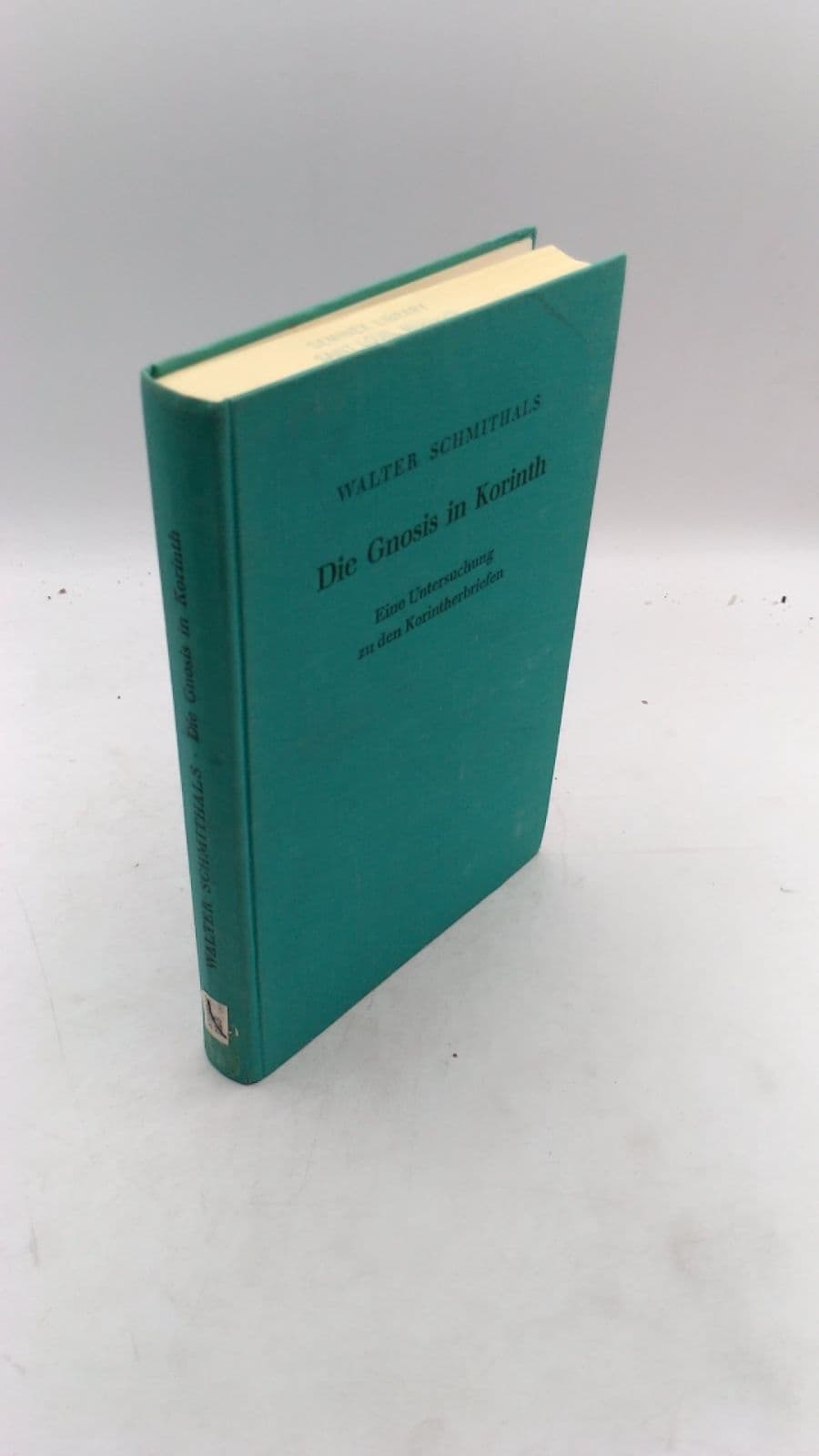 Die Gnosis in Korinth by Walter Schmithals - front cover
