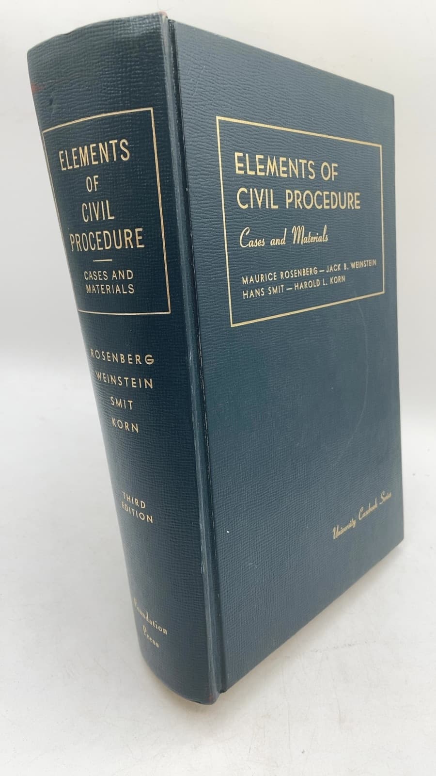 Elements OF Civil Procedure Cases AND Materials by Maurice Rosenberg, Jack B. Weinstein, Hans Smit, Harold L. Korn - front cover