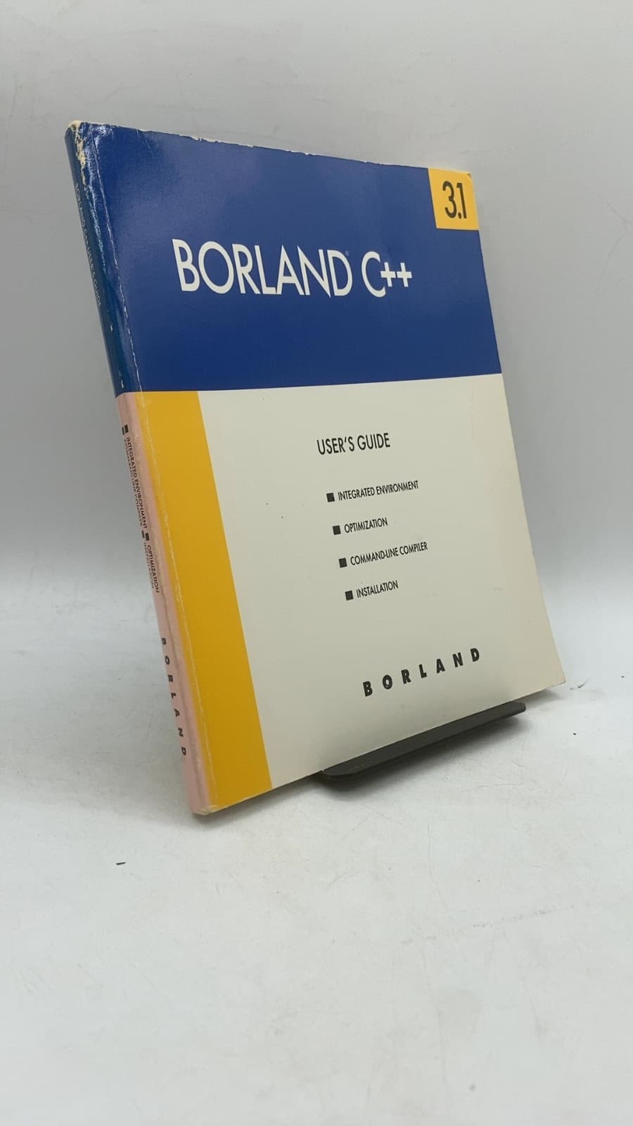 Borland C++ Version 3.1 User's Guide - front cover