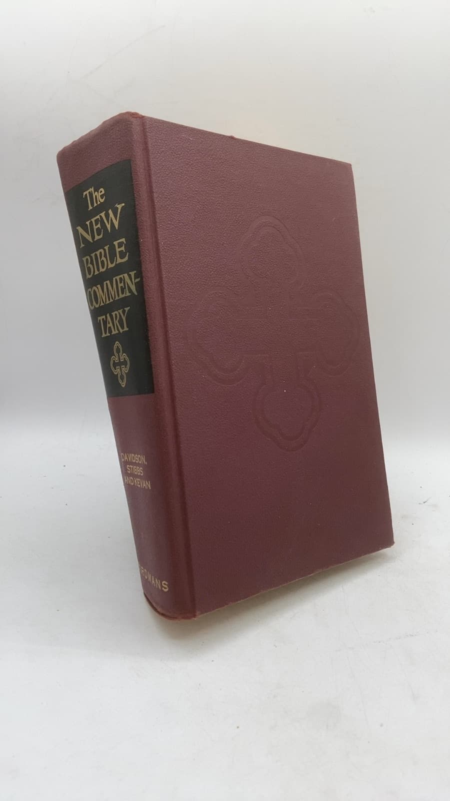 The New Bible Commentary by Edited by Professor F. Davidson, assisted by Rev. A. M. Stibbs and Rev. E. F. Kevan - front cover
