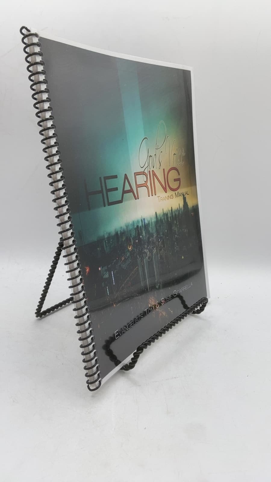 God's Voice Hearing Training Manual by Evangelists Tom and Susie Scarrella - front cover