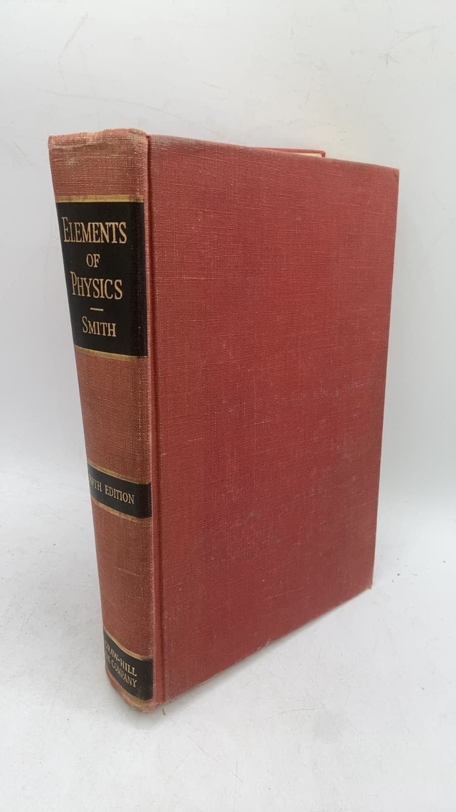 The Elements of Physics by Alpheus W. Smith - front cover