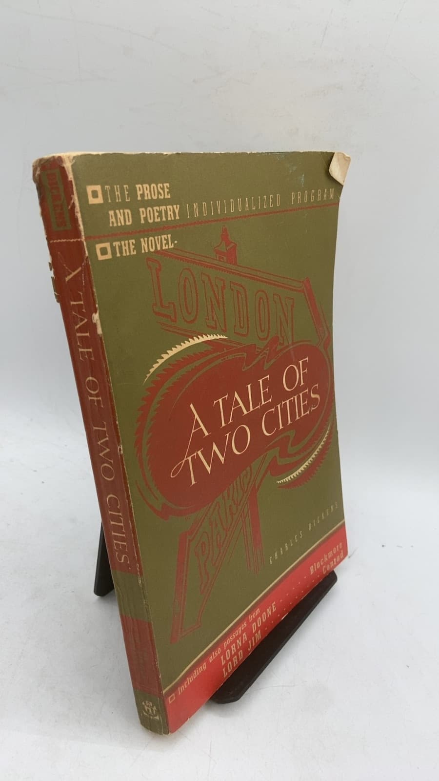 A Tale of Two Cities by Charles Dickens (Abridged) - front cover