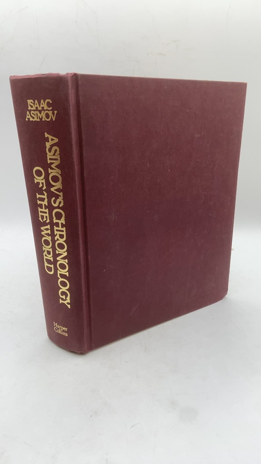Asimov's Chronology of the World by Isaac Asimov - front cover