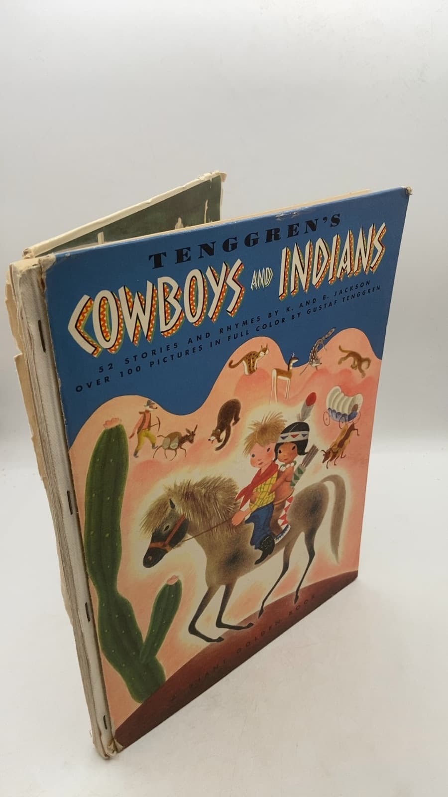 Tenggren's Cowboys and Indians by Kathryn and Byron Jackson - front cover