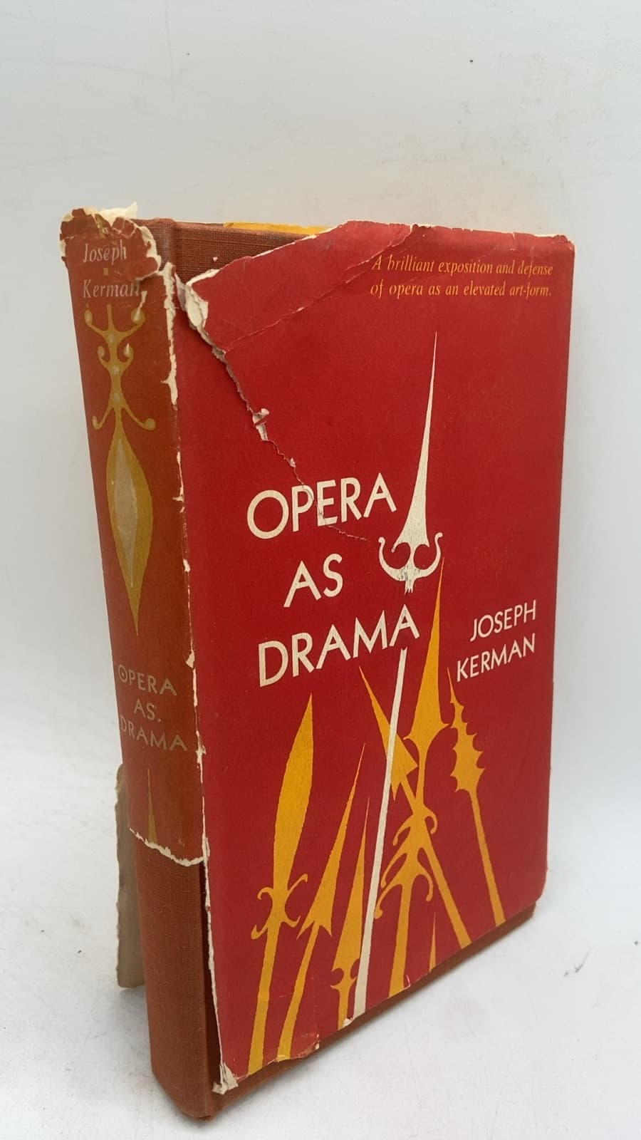 Opera AS Drama by Joseph Kerman - front cover