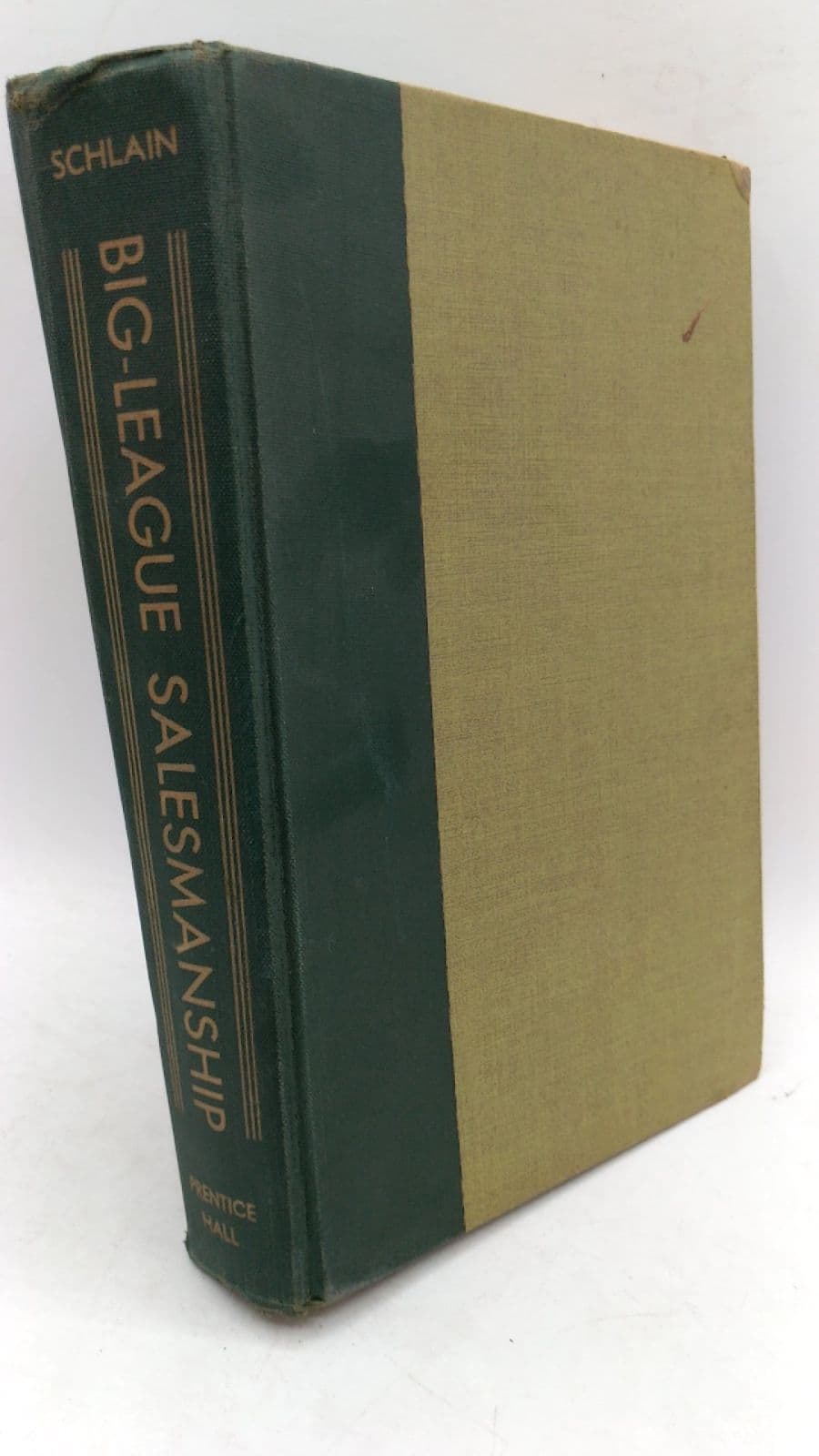 BIG-League Salesmanship by Bert H. Schlain - front cover