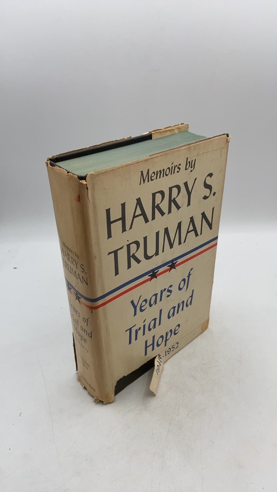 Years of Trial and Hope by Harry S. Truman - front cover