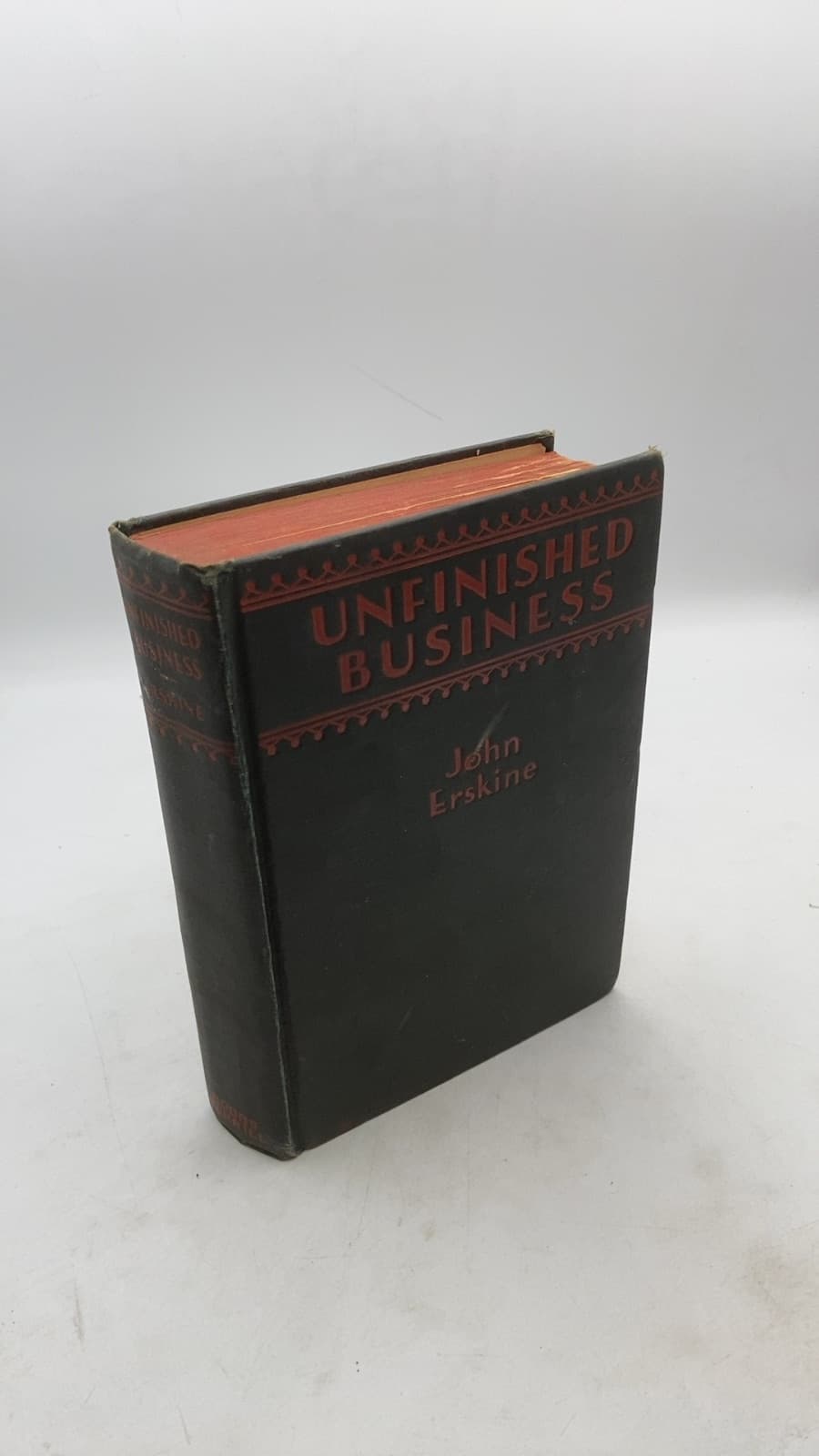 Unfinished Business by John Erskine - front cover