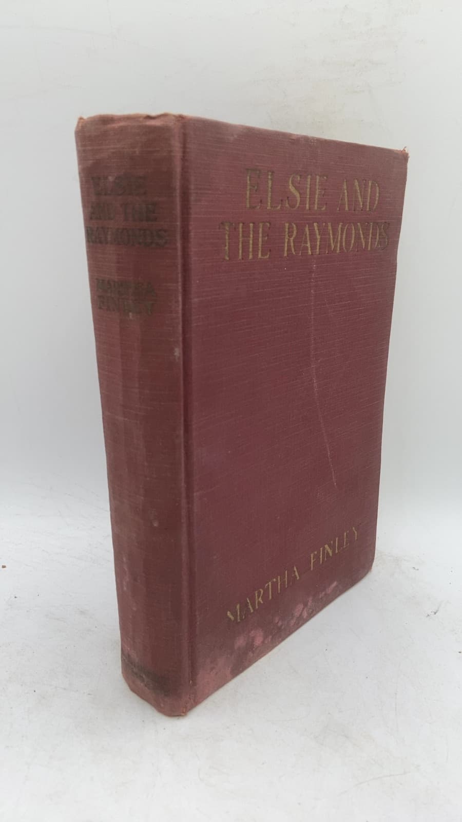 Elsie AND THE Raymonds by Martha Finley - front cover
