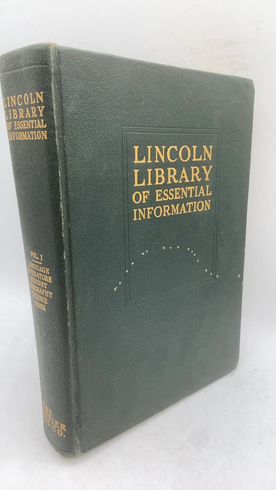 Lincoln Library OF Essential Information - front cover