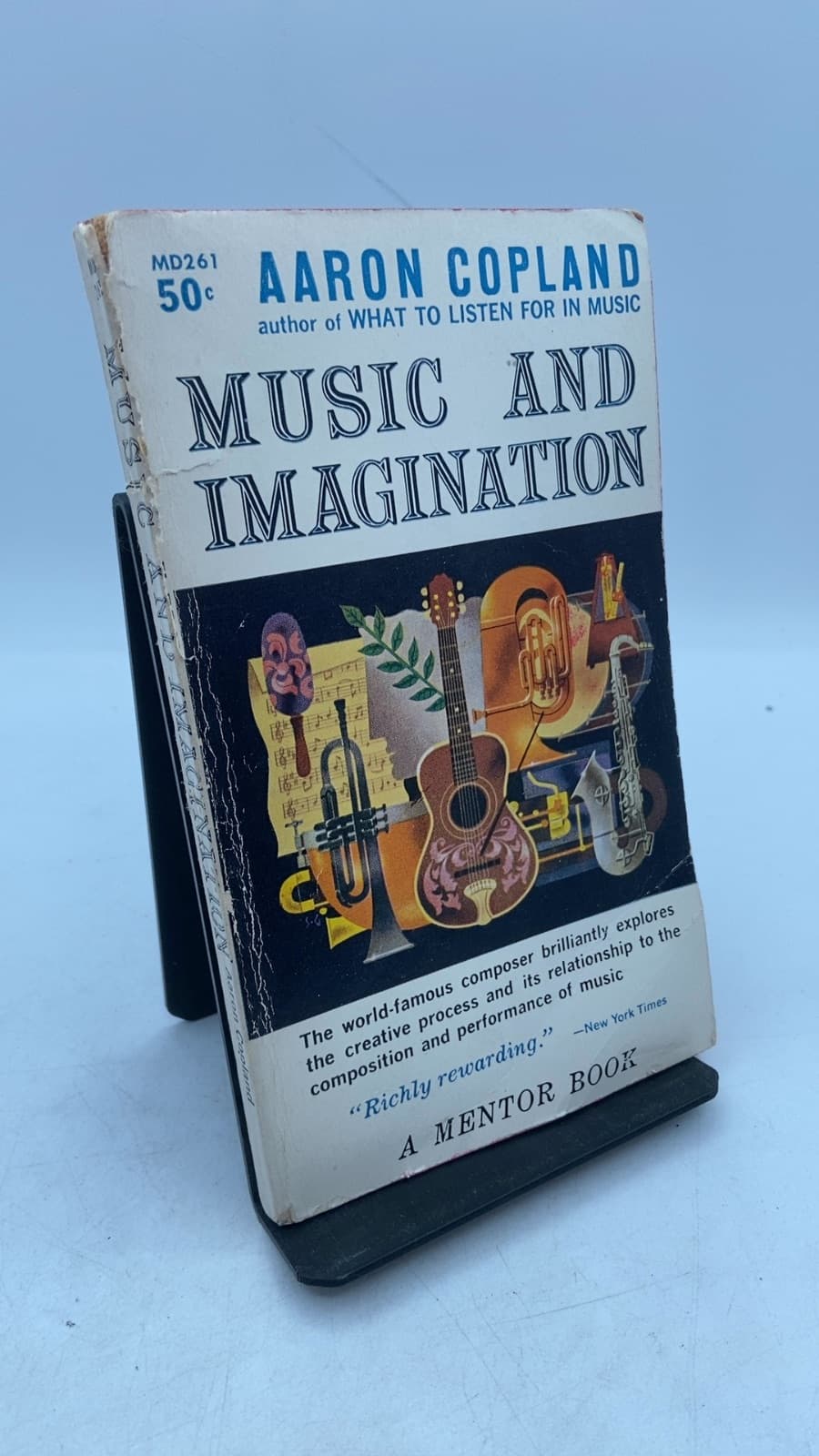 Music and Imagination by Aaron Copland - front cover