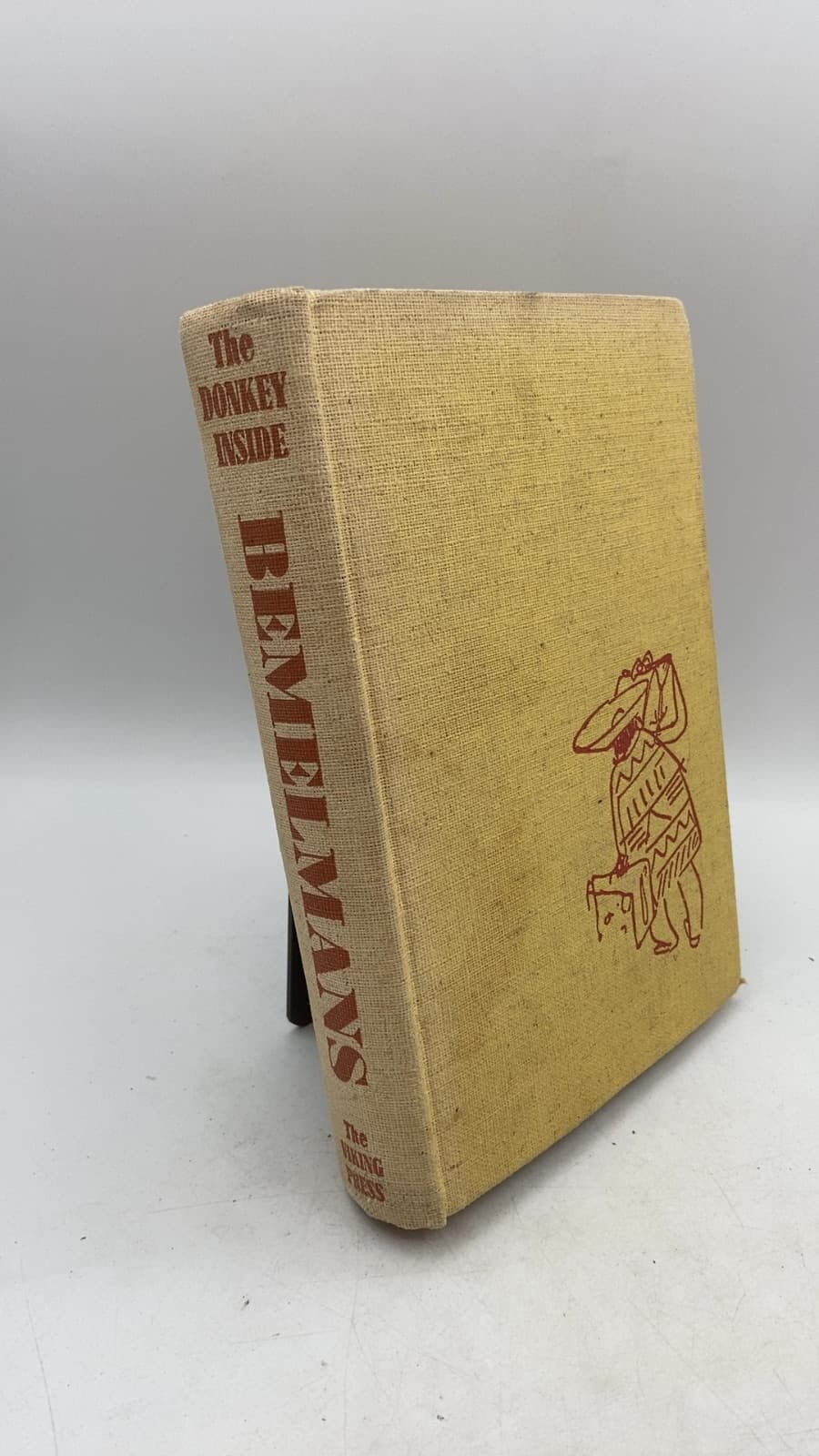 The Donkey Inside by Ludwig Bemelmans - front cover