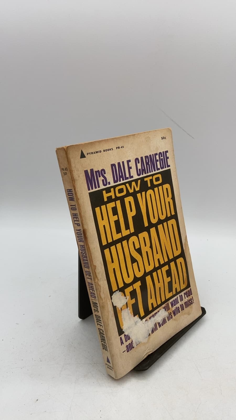 How to Help Your Husband Get Ahead by Mrs. Dale Carnegie - front cover
