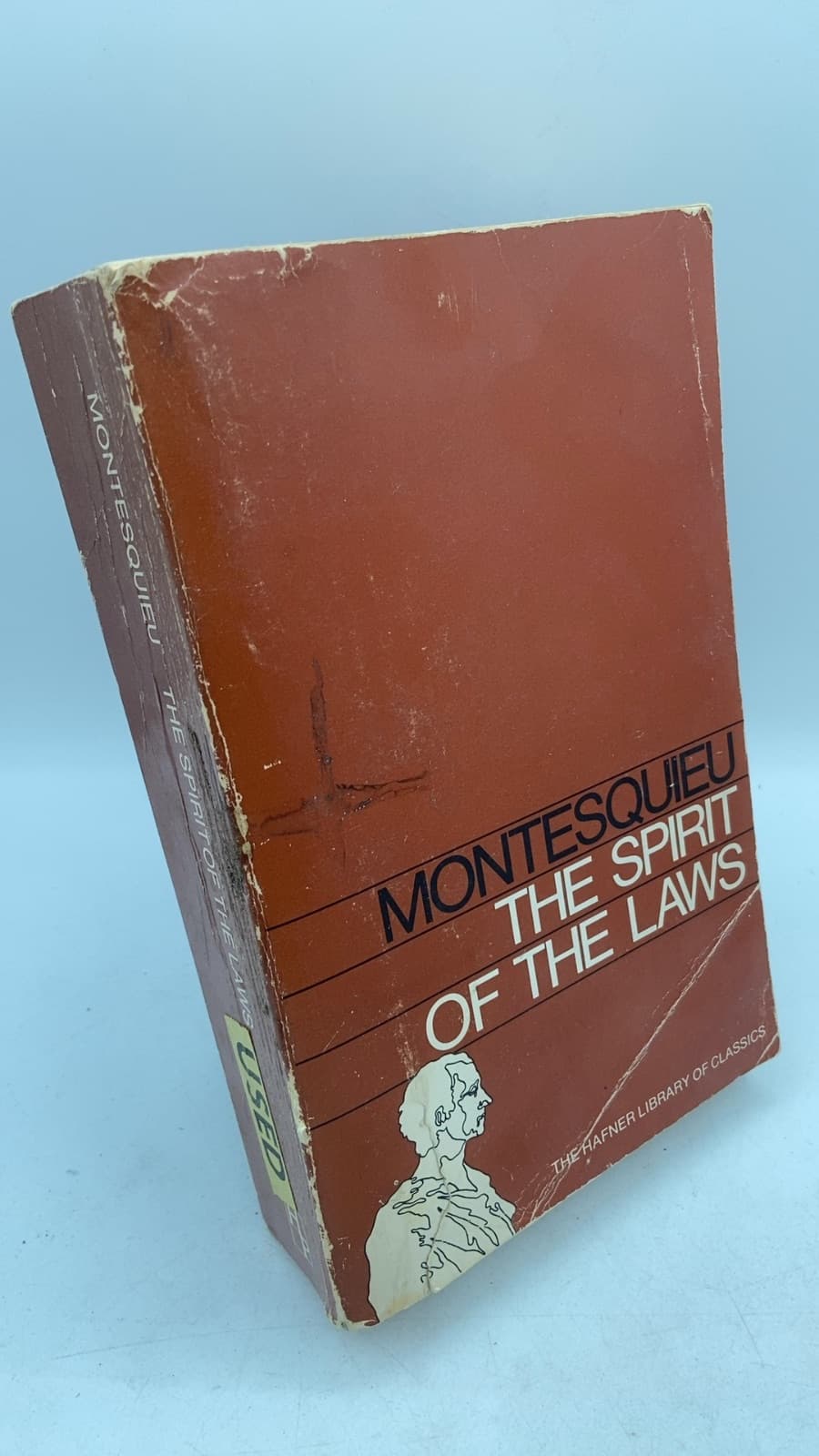 The Spirit of the Laws by Baron De Montesquieu - front cover