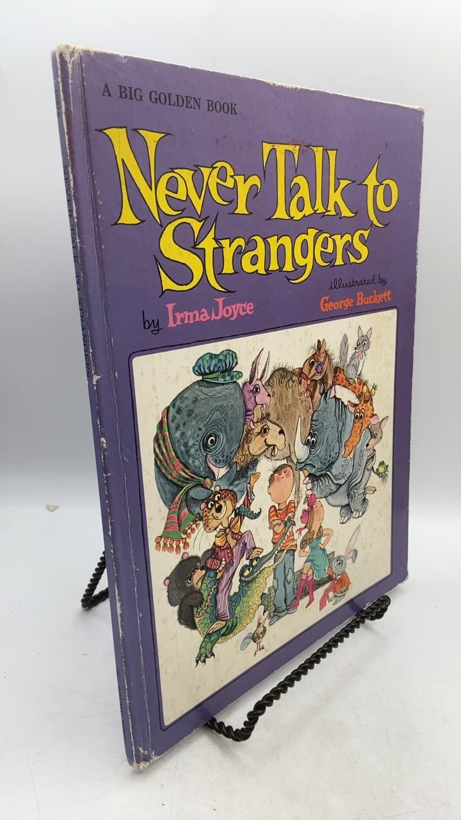 Never Talk to Strangers by Irma Joyce - front cover