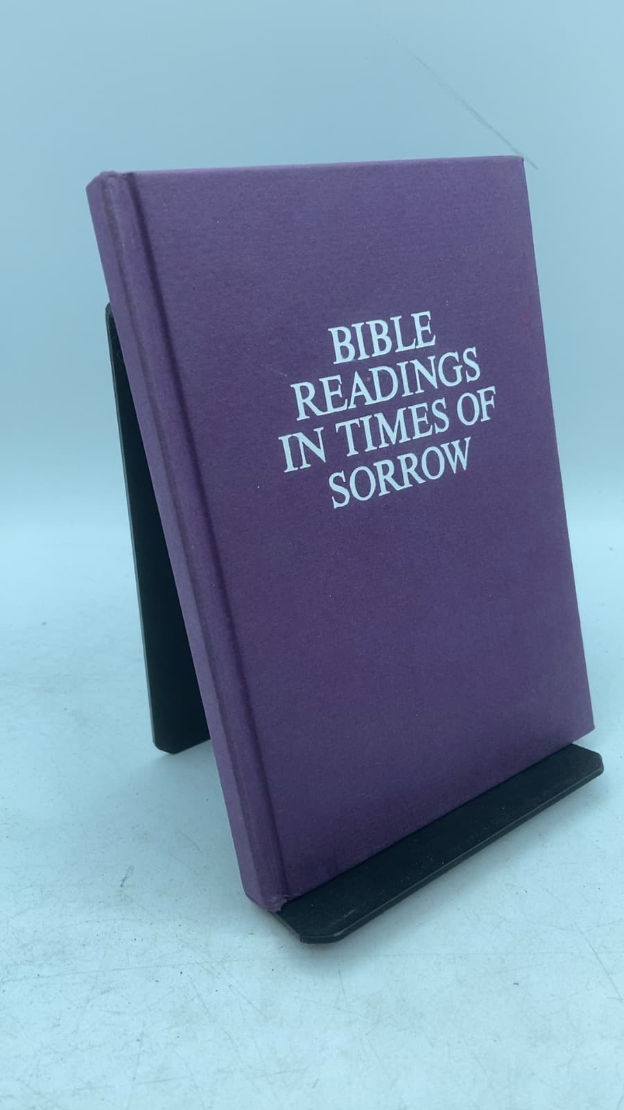 Bible Readings in Times of Sorrow by Bernice C. Rich - front cover