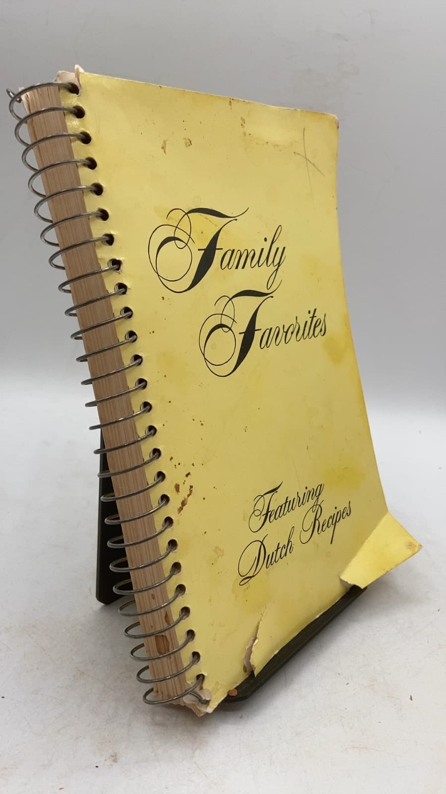 Family Favorites Featuring Dutch Recipes - front cover