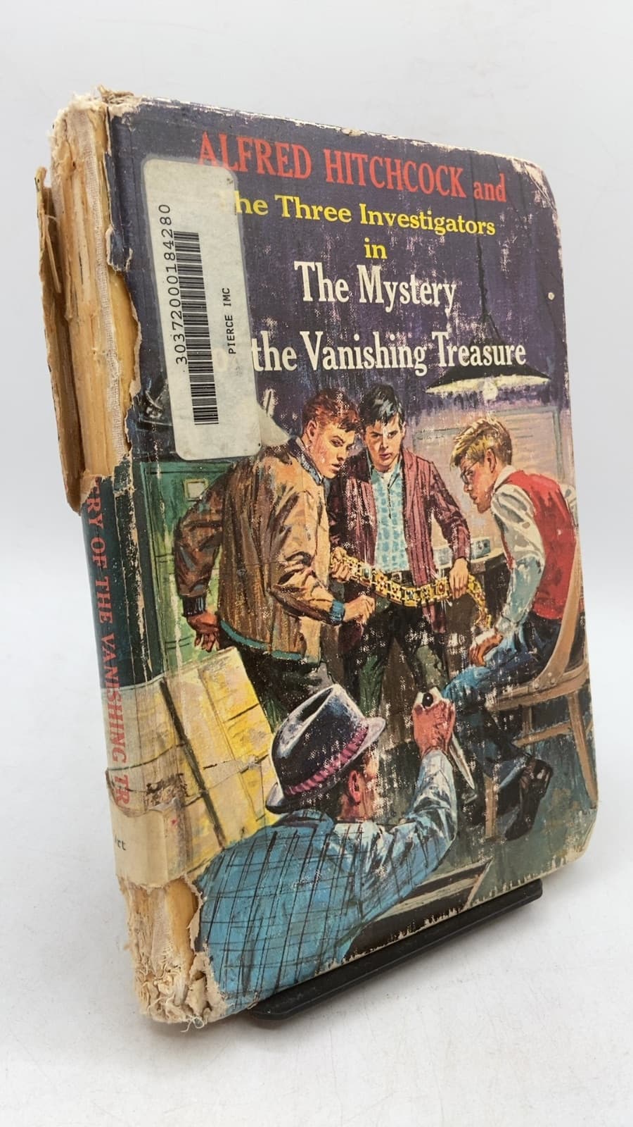 The Mystery of the Vanishing Treasure by Robert Arthur - front cover