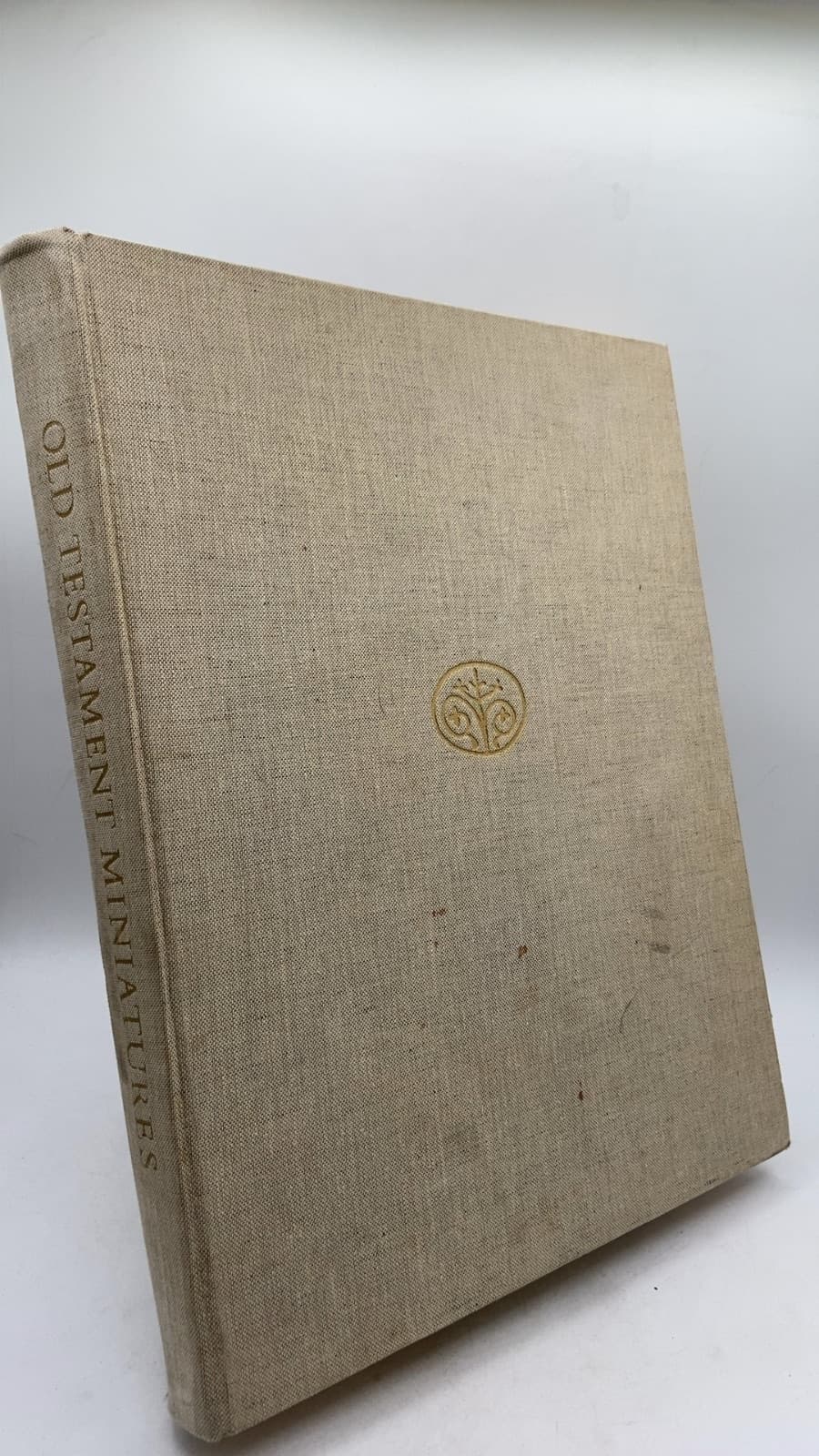Old Testament Miniatures: A Medieval Picture Book with 283 Paintings From The Creation to The Story of David by Sydney C. Cockerell and John Plummer - front cover