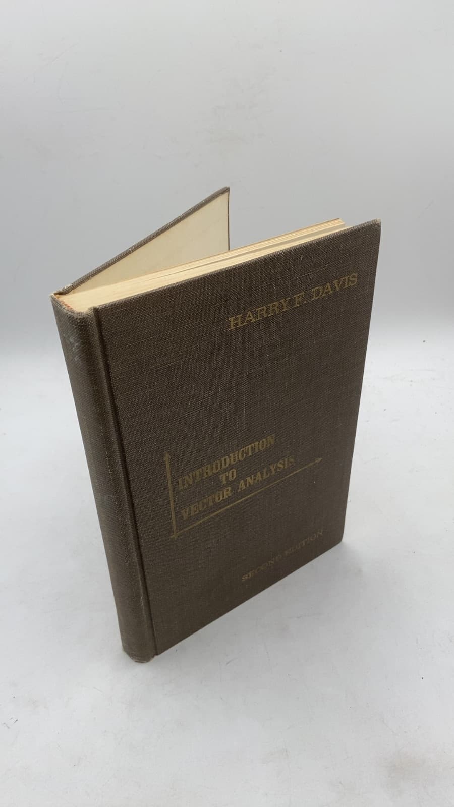 Introduction to Vector Analysis by Harry F. Davis - front cover