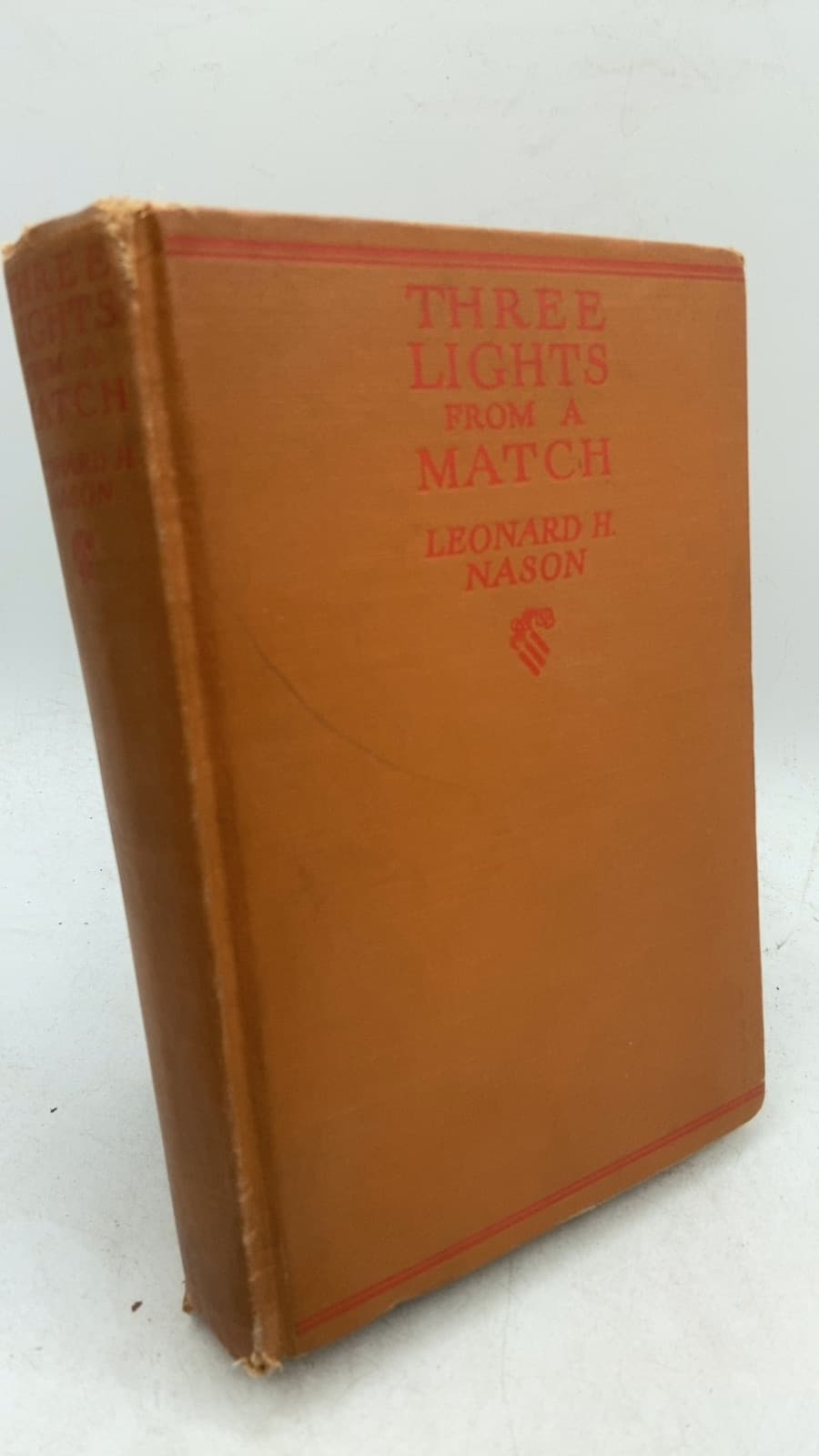 Three Lights from a Match by Leonard H. Nason - front cover