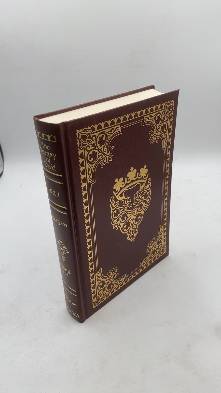 The Treasury of David by C. H. Spurgeon - front cover