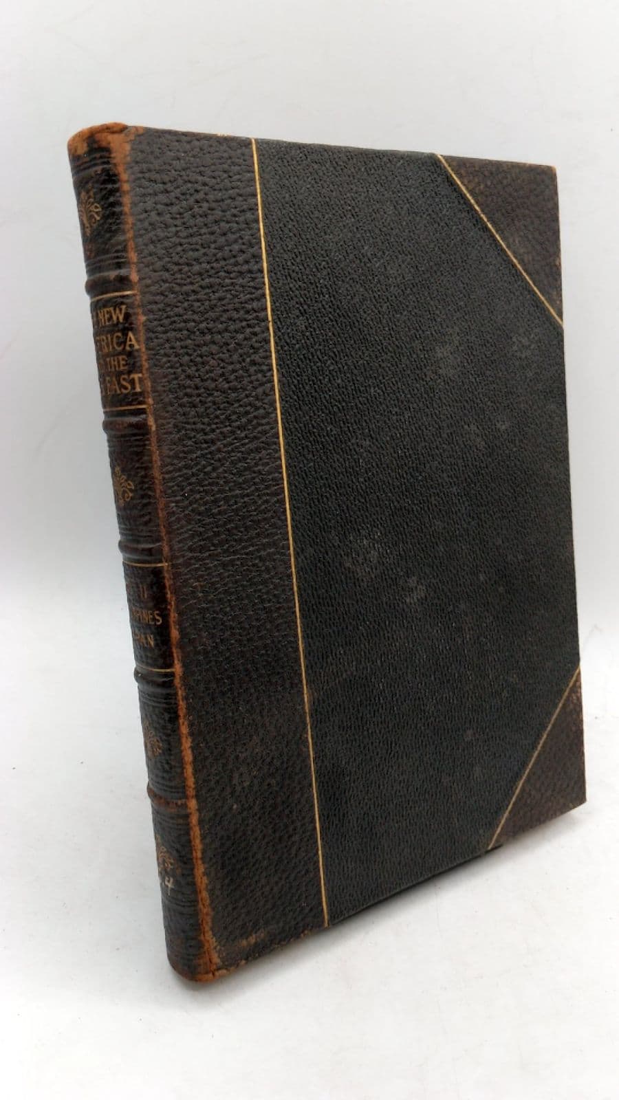 Volume II. he New America and The Far East by G. Waldo Browne - front cover