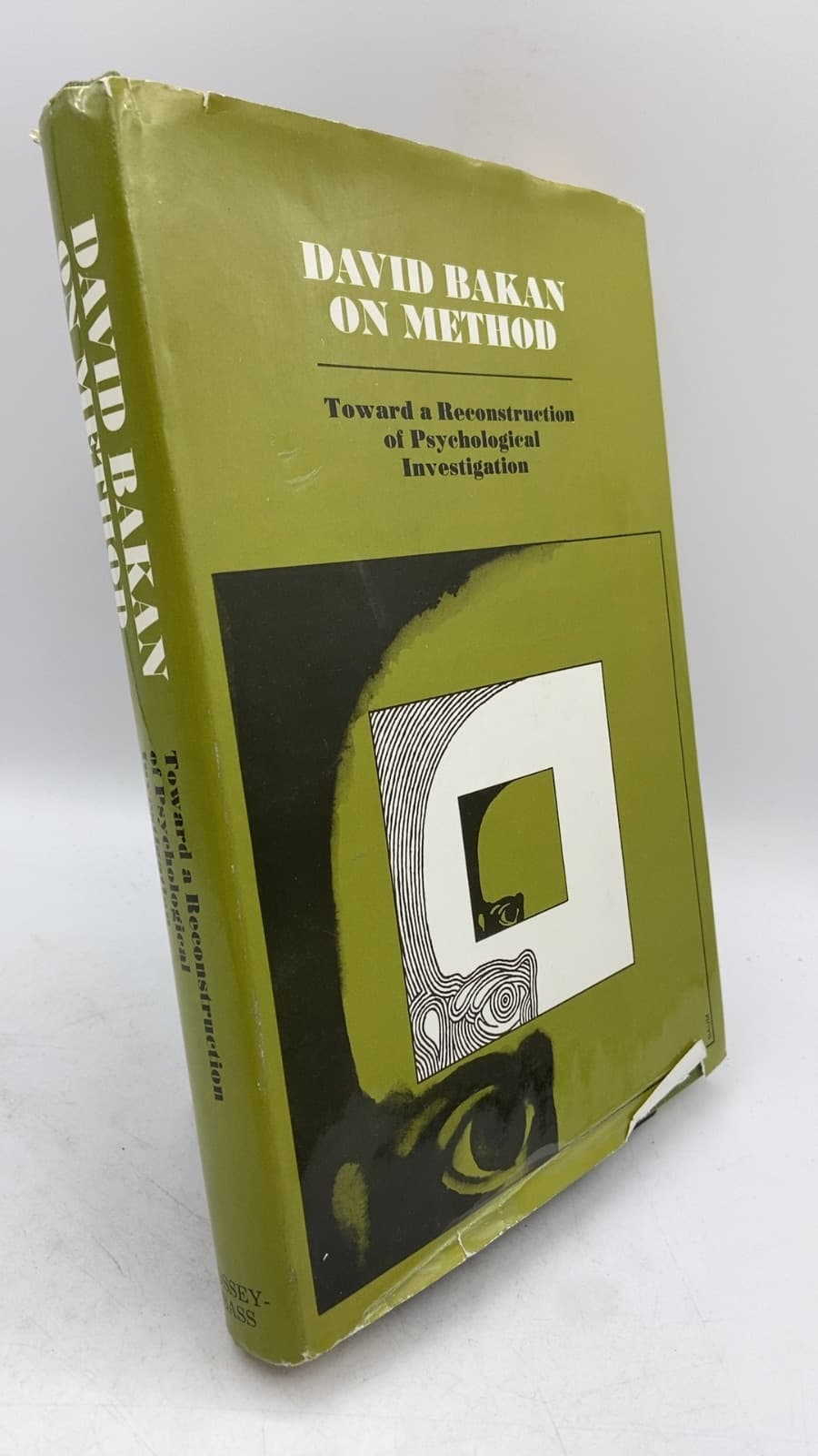 On Method: Toward a Reconstruction of Psychological Investigation by David Bakan - front cover