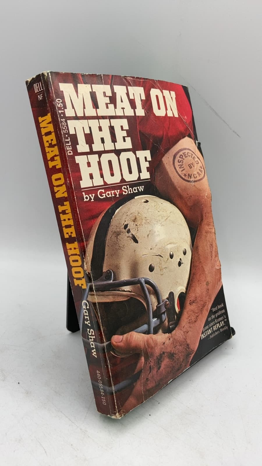 Meat on the Hoof: The Hidden World of Texas Football by Gary Shaw - front cover