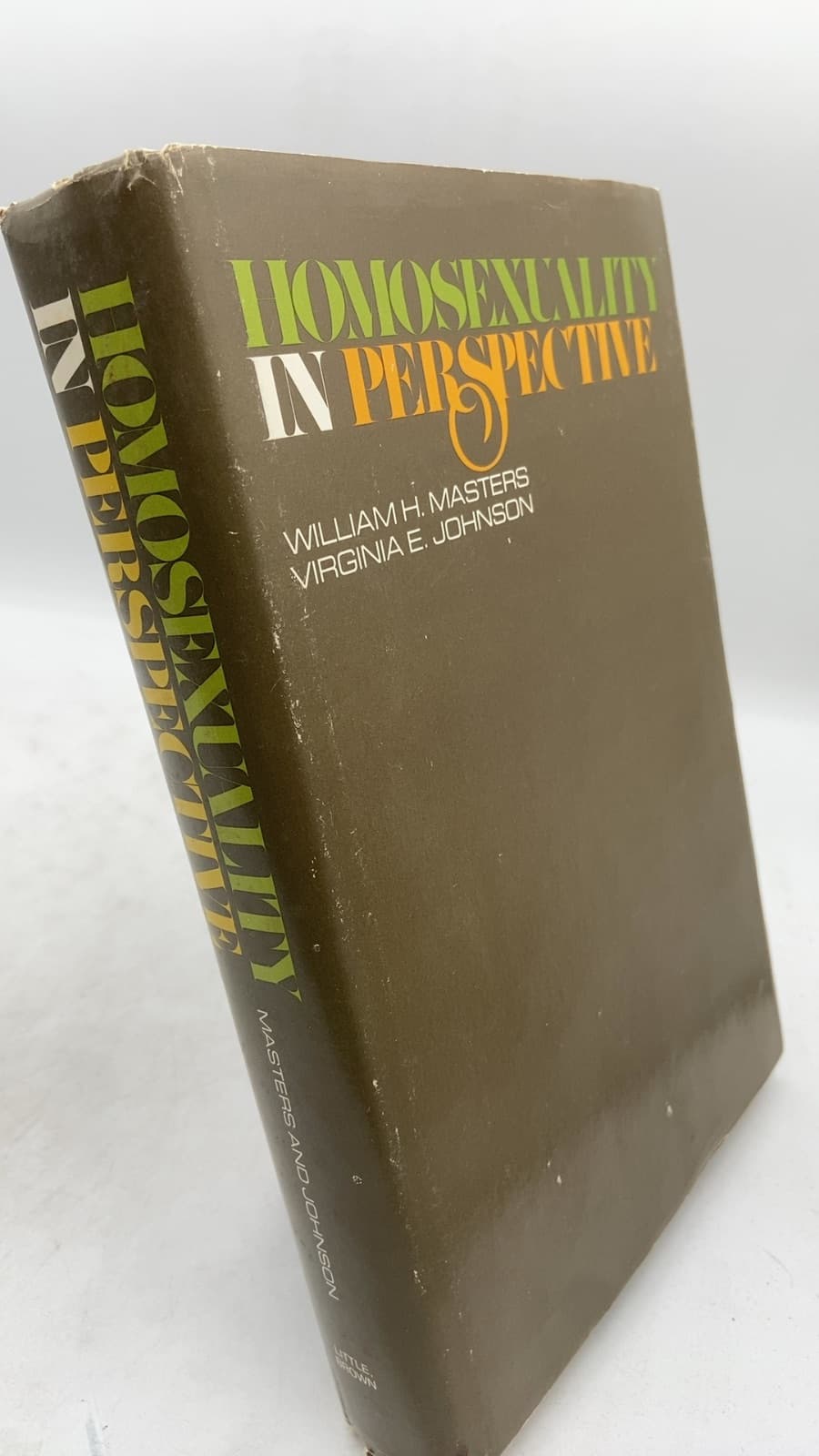 Homosexuality in Perspective by William H. Masters, Virginia E. Johnson - front cover