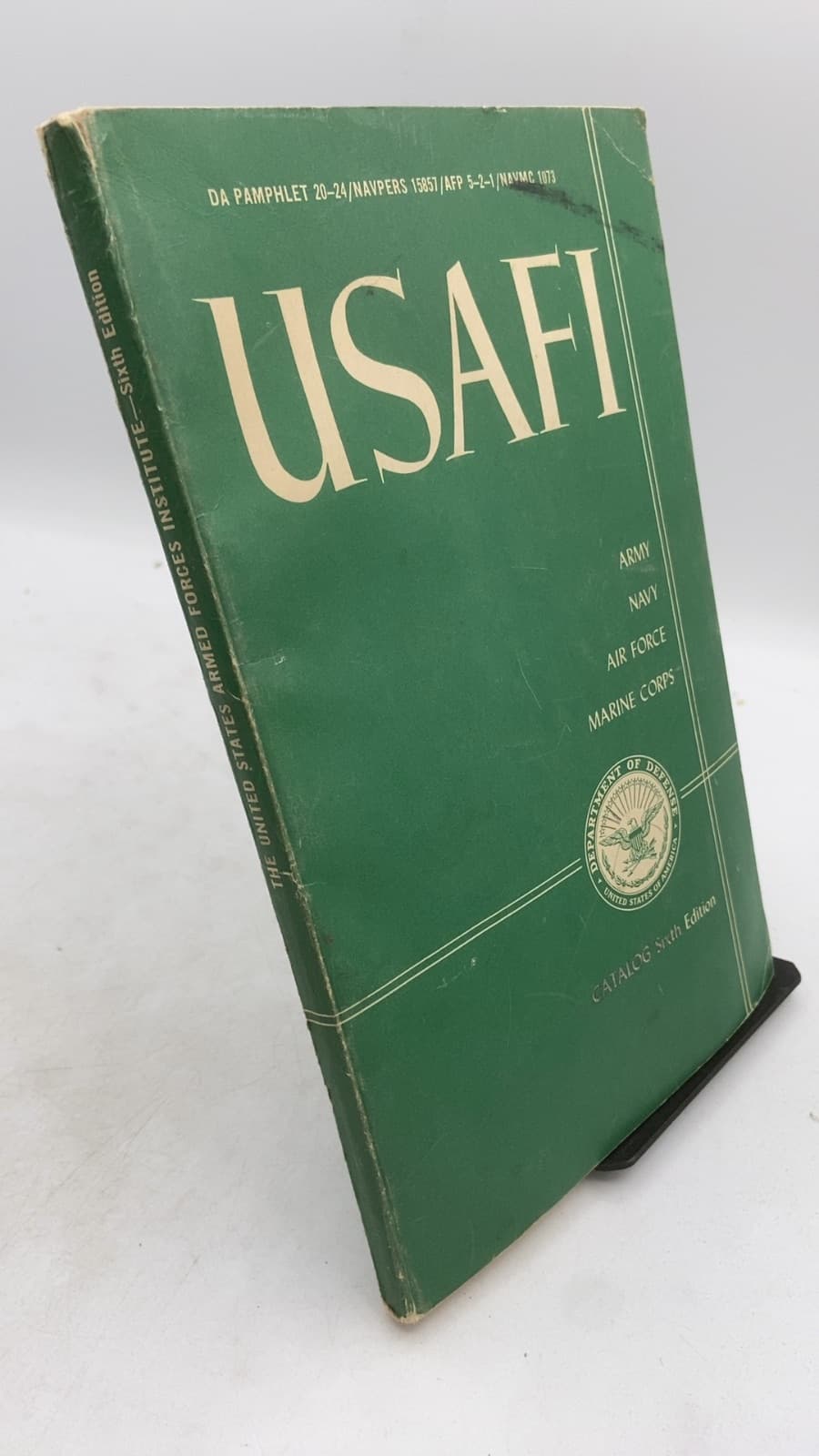 Catalog of the United States Armed Forces Institute by Departments of the Army, the Navy, and the Air Force - front cover