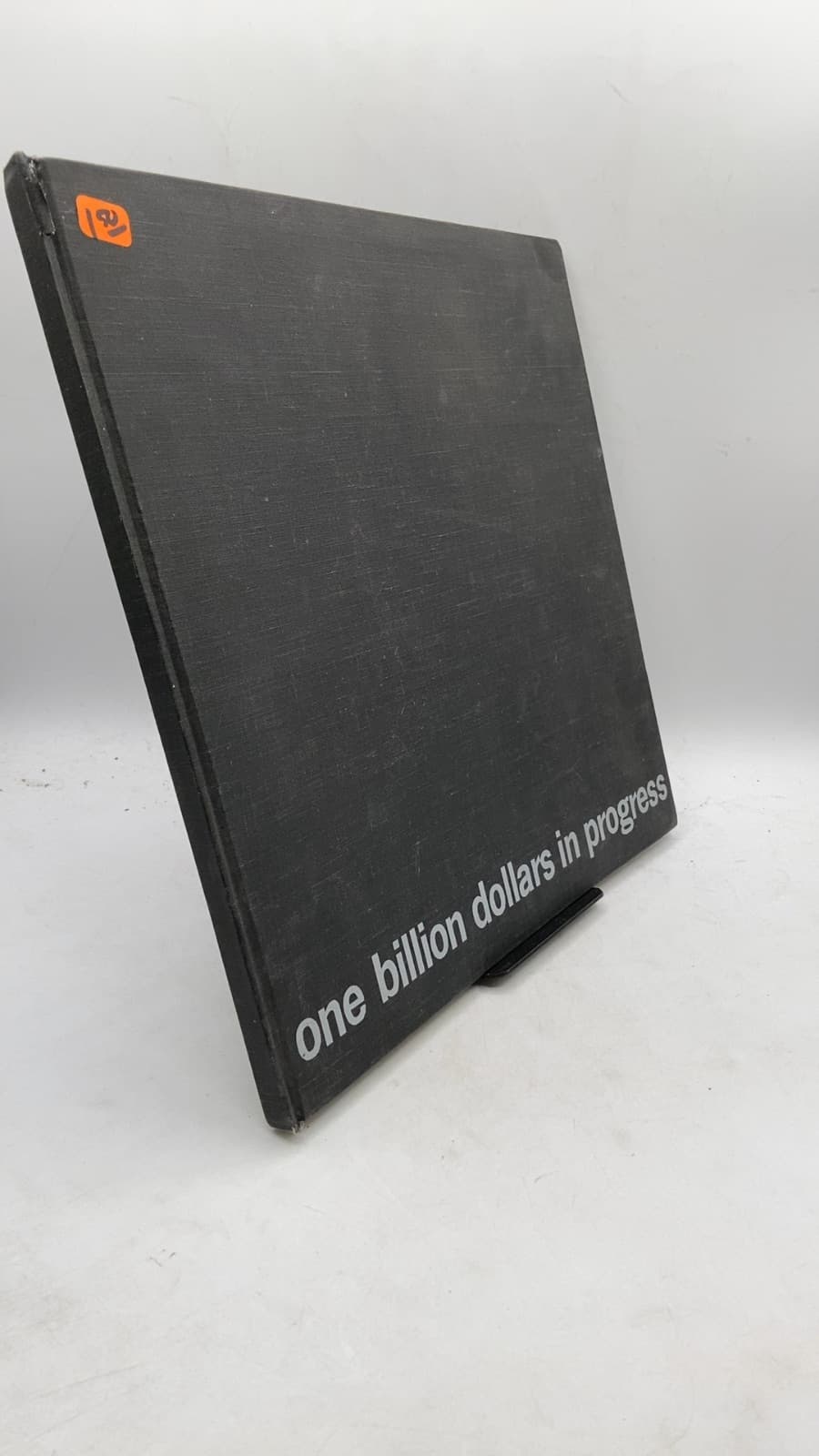 one billion dollars in progress, vinyl included by L. B. Worthington - front cover
