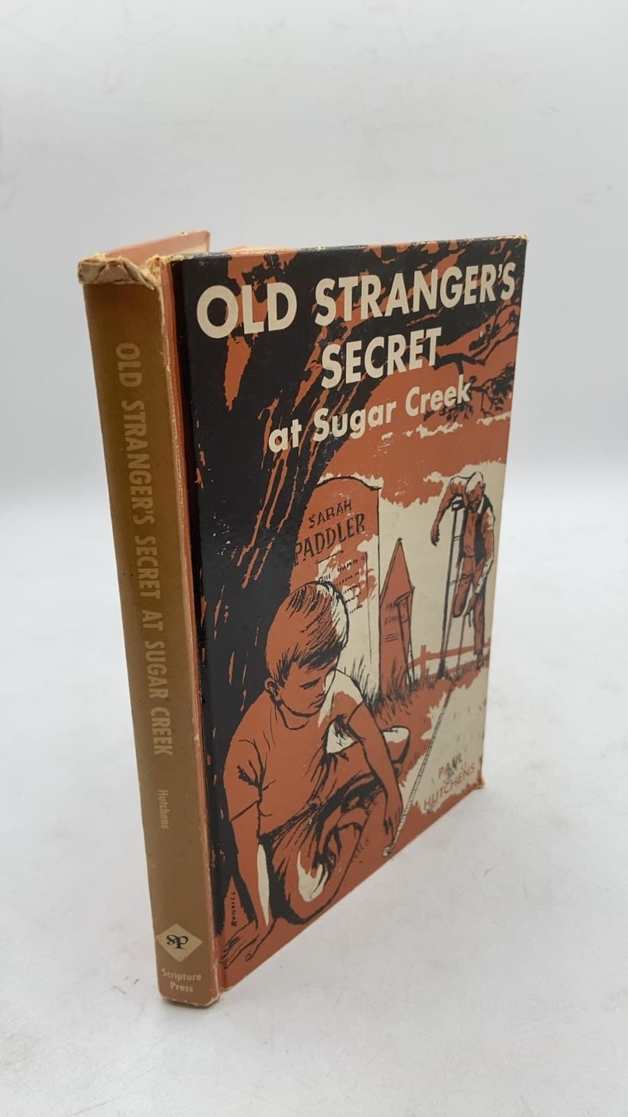 Old Stranger's Secret at Sugar Creek by Paul Hutchens - front cover