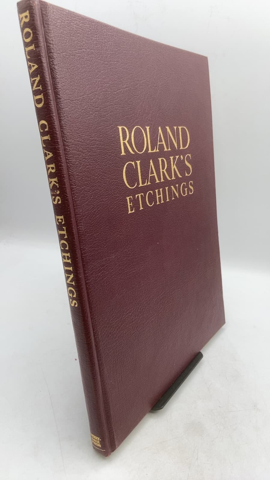 Roland Clark's Etchings by Roland Clark - front cover