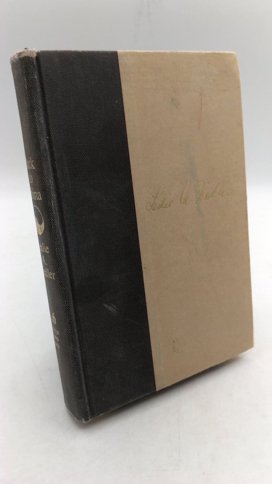 Back to China by Leslie A. Fiedler - front cover