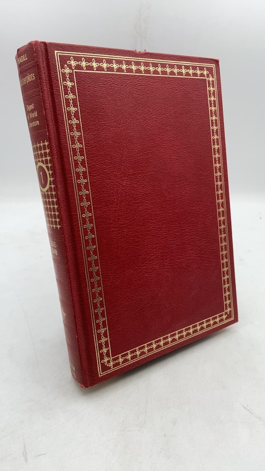 Masterplots: 18-Volume Edition, Volume One - Abbe-Barb by Frank N. Magill - front cover