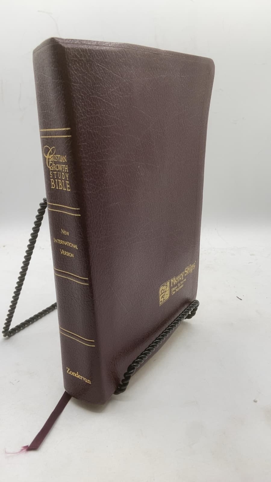 Christian Growth Study Bible, New International Version - front cover