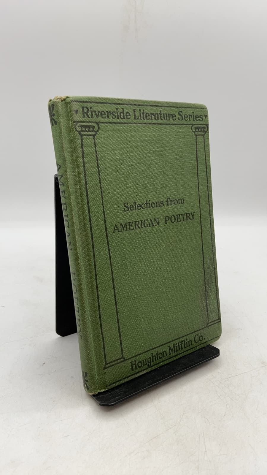 Selections from American Poetry by Frederick Houk Law, A.M. Ph.D. - front cover