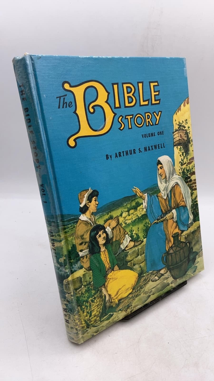 The Bible Story Volume One by Arthur S. Maxwell - front cover