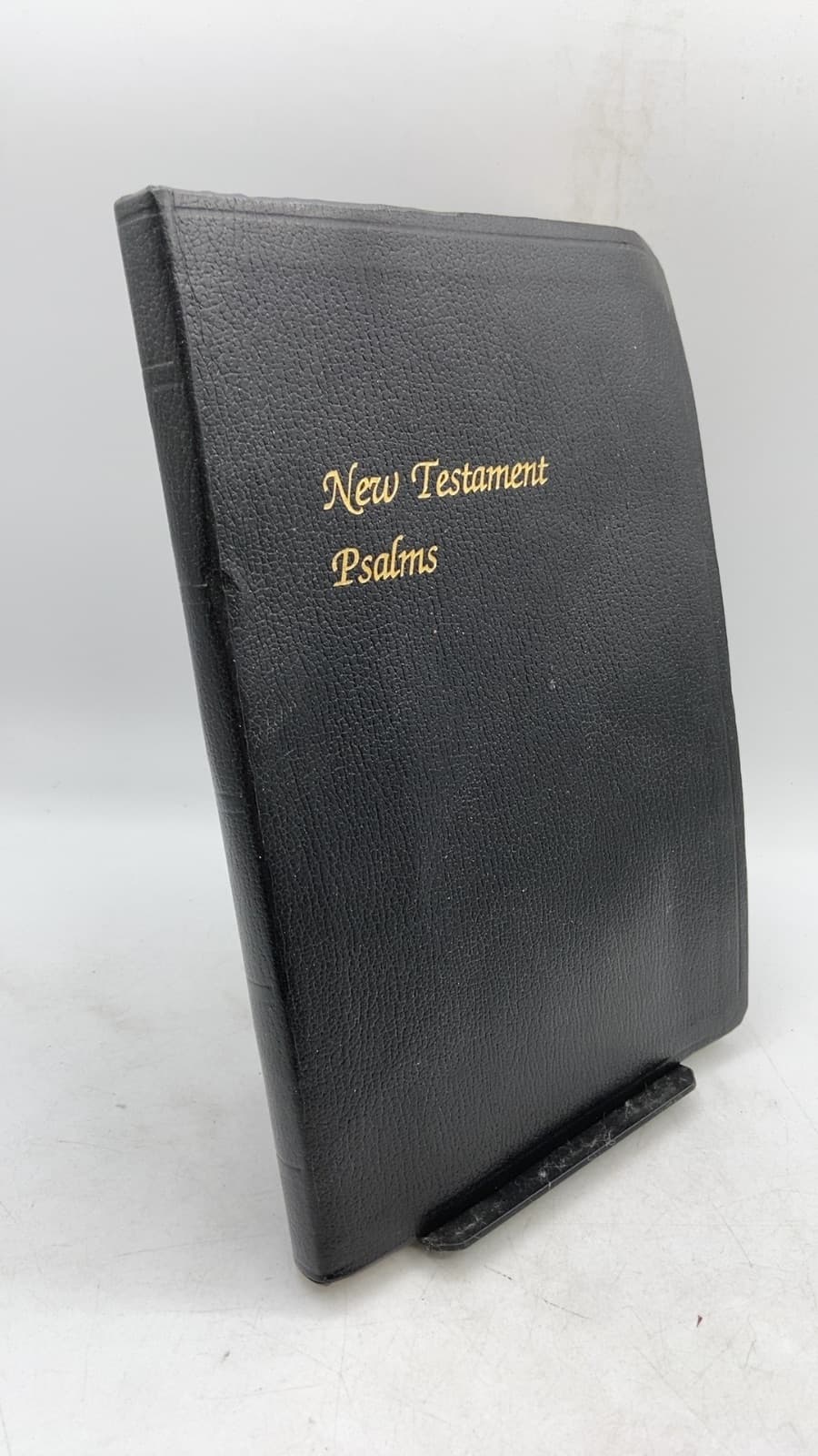 The New Testament with Psalms - front cover