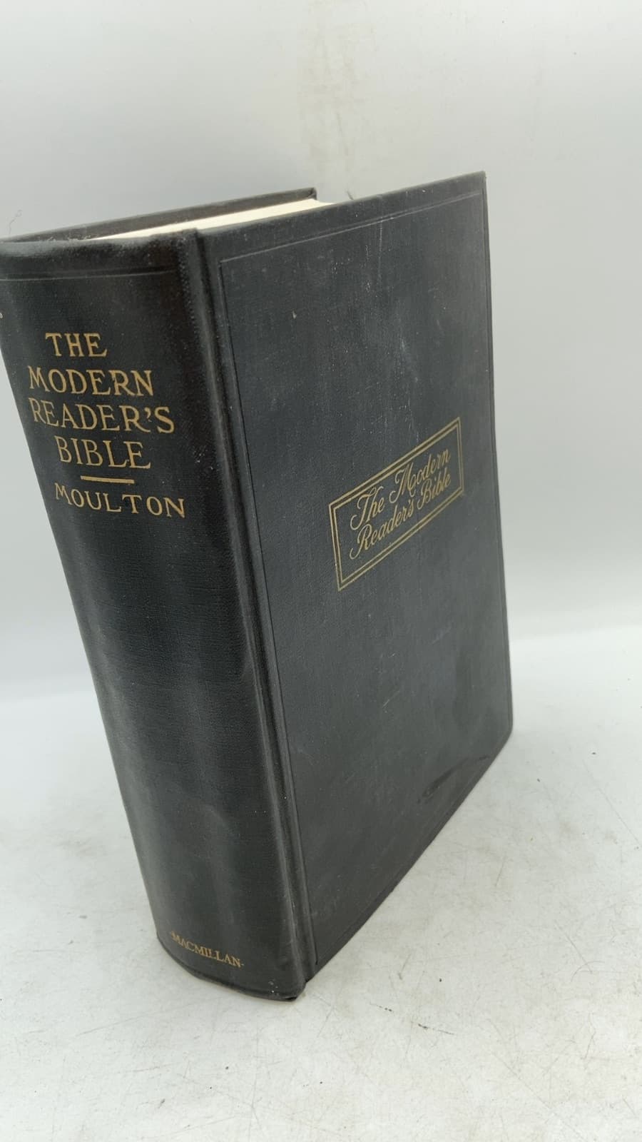 The Modern Reader's Bible by Richard G. Moulton - front cover