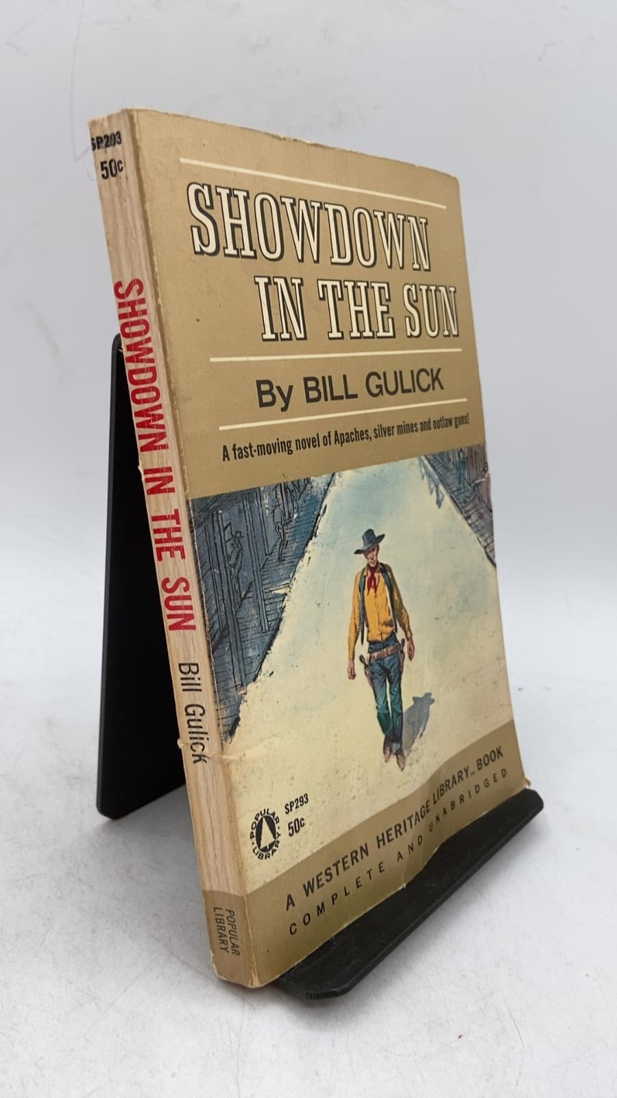 Showdown IN THE SUN by Bill Gulick - front cover
