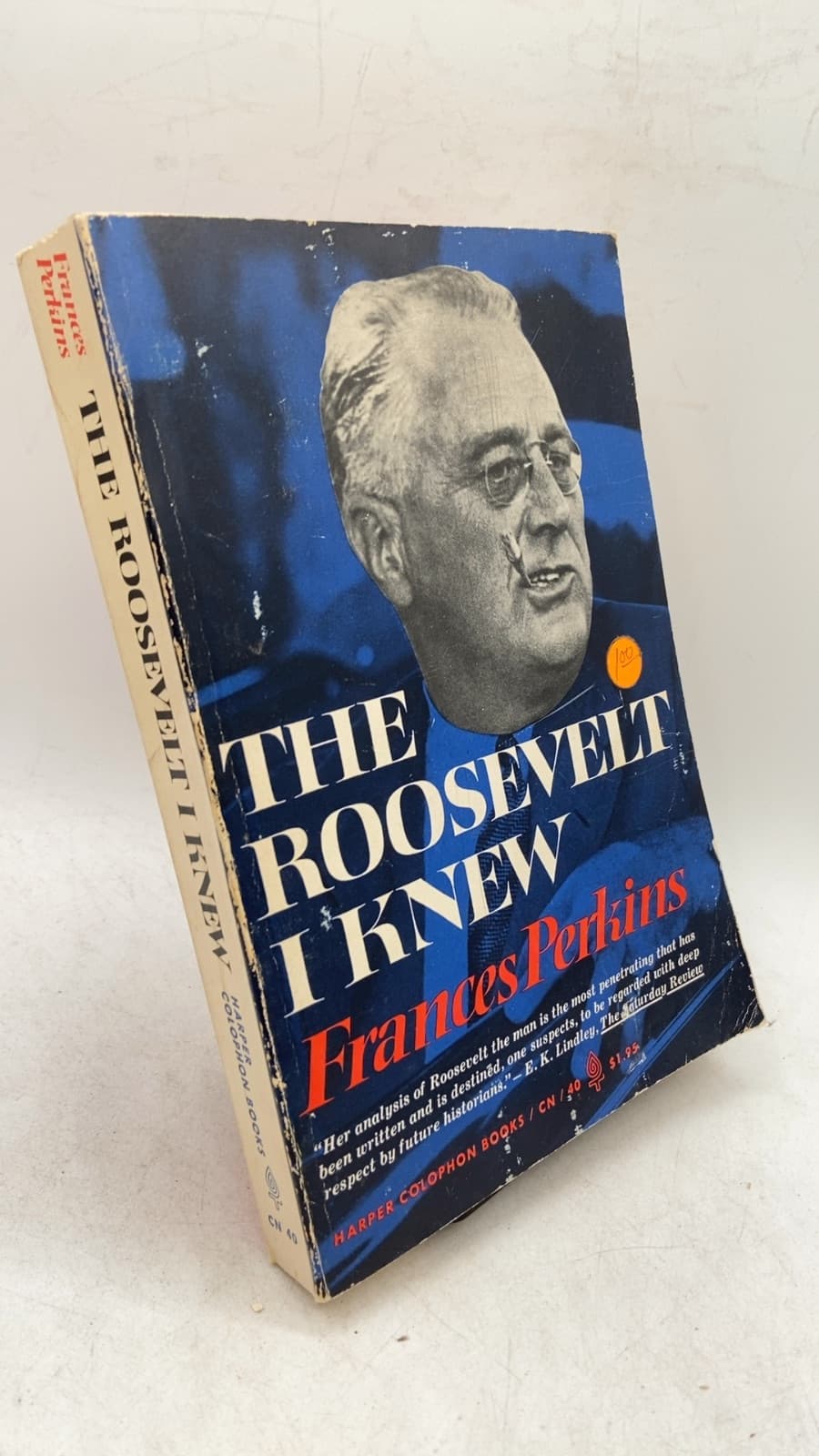 THE Roosevelt I Knew by Frances Perkins - front cover